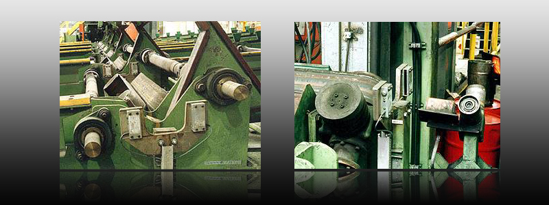 Lenght measuring of a strip roller path 