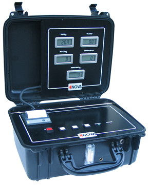 Canada NOVA engine exhaust gas analyzer